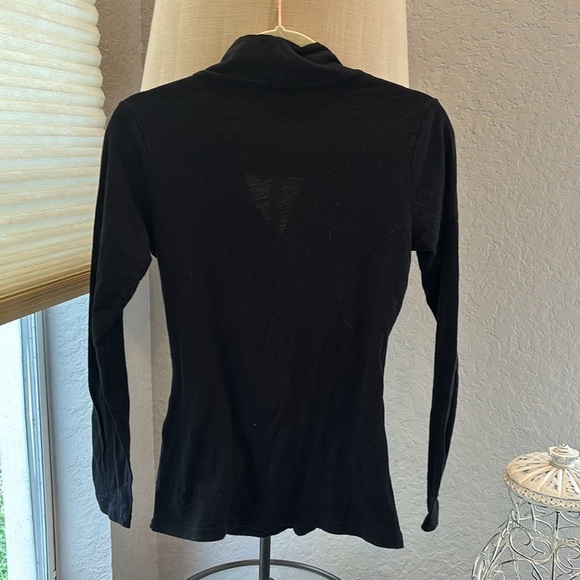 CAbi Wrap Front Top in Black Size Medium - Picture 3 of 3